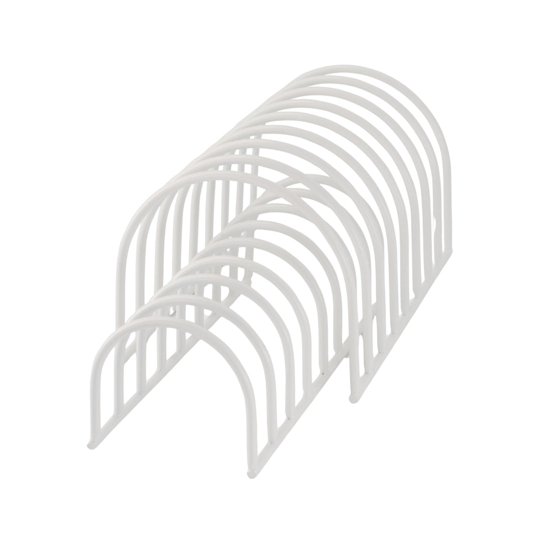 DESIGNSTUFF DRIP Dish Drainer, White (Set of 2)
