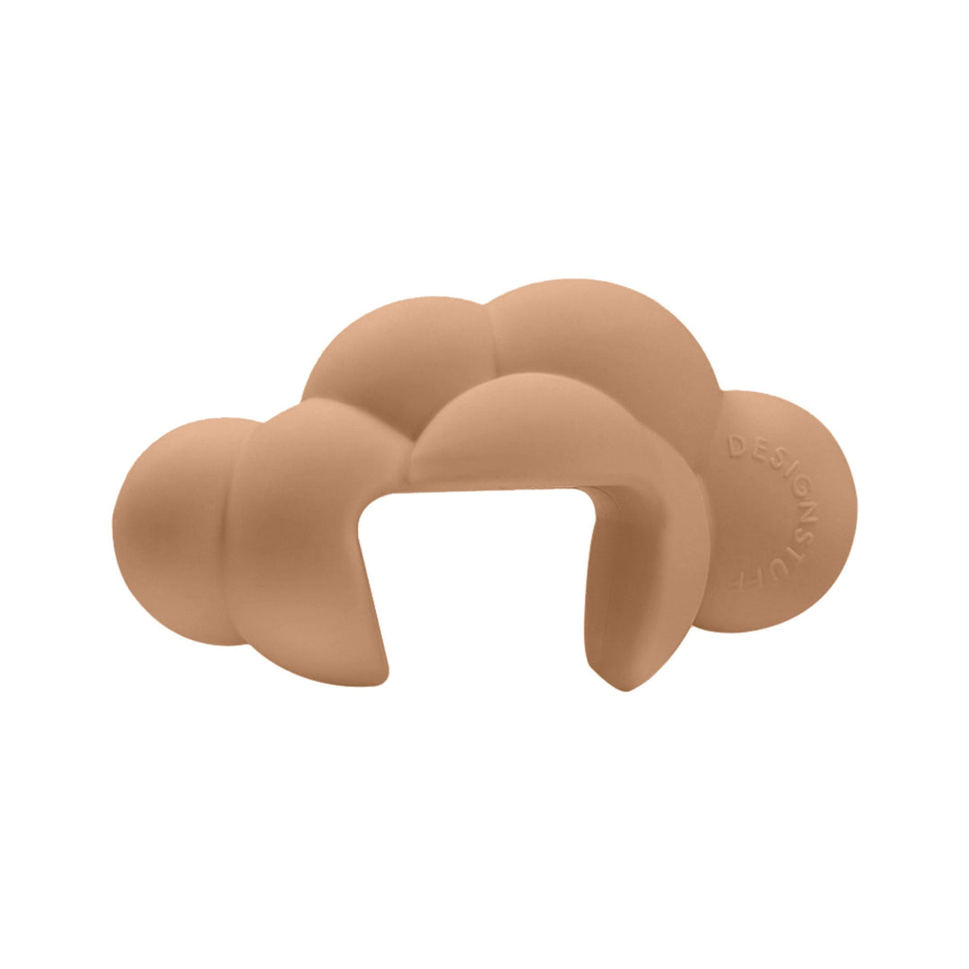 DESIGNSTUFF CUBI Cloud Door Stop, Camel