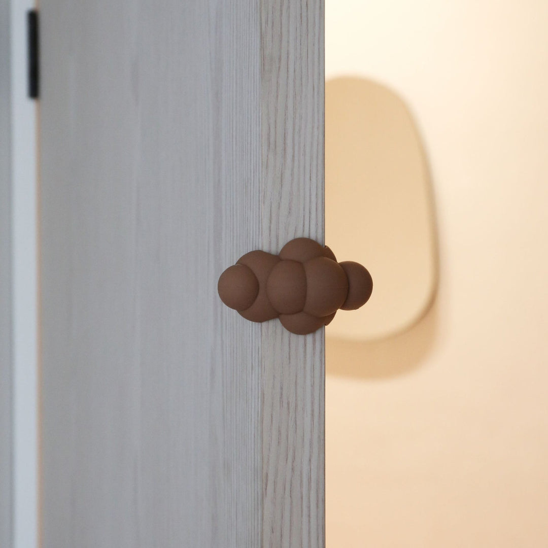 DESIGNSTUFF CUBI Cloud Door Stop, Camel