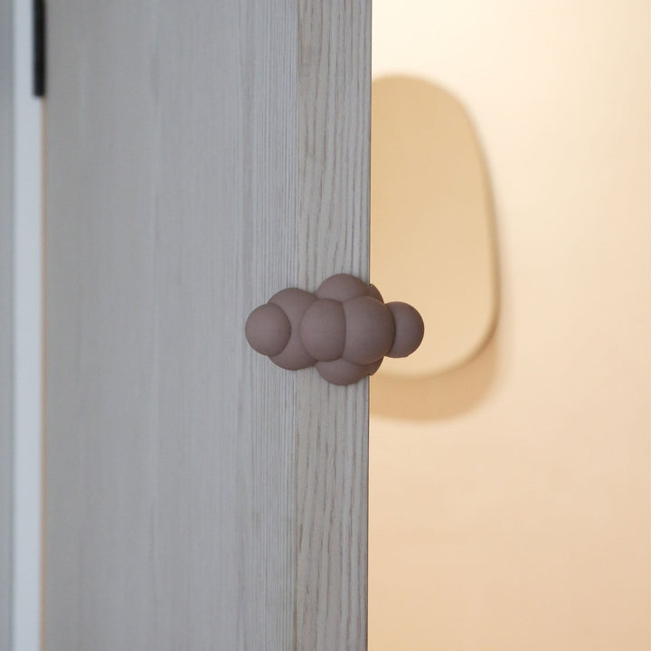 DESIGNSTUFF CUBI Cloud Door Stop, Clay