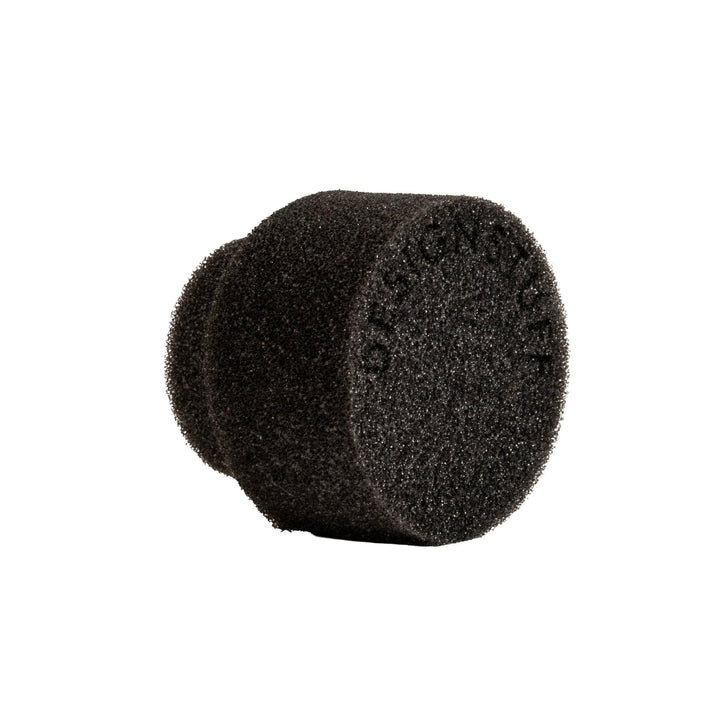 DESIGNSTUFF ETTA Round Silicone Sponge, Black