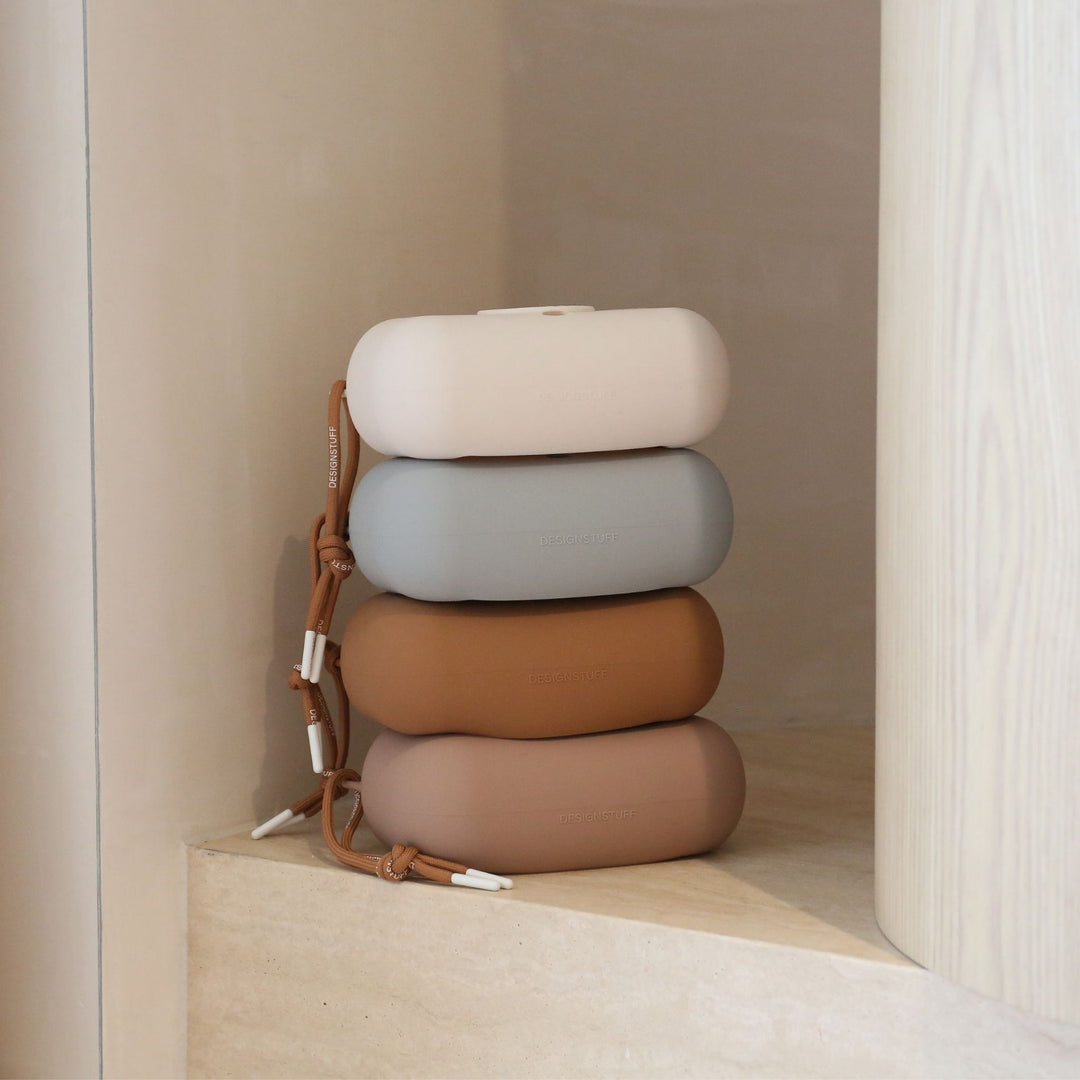 DESIGNSTUFF CUBI Wet Wipes Cover, Camel