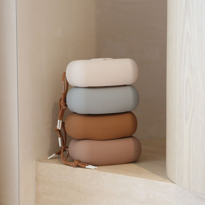 DESIGNSTUFF CUBI Wet Wipes Cover, Camel