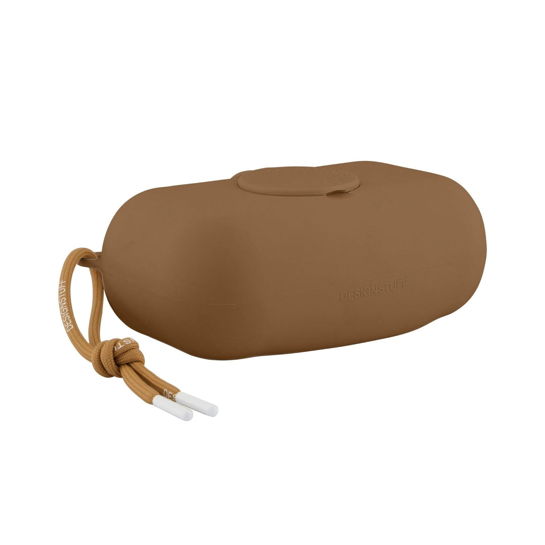 DESIGNSTUFF CUBI Wet Wipes Cover, Camel