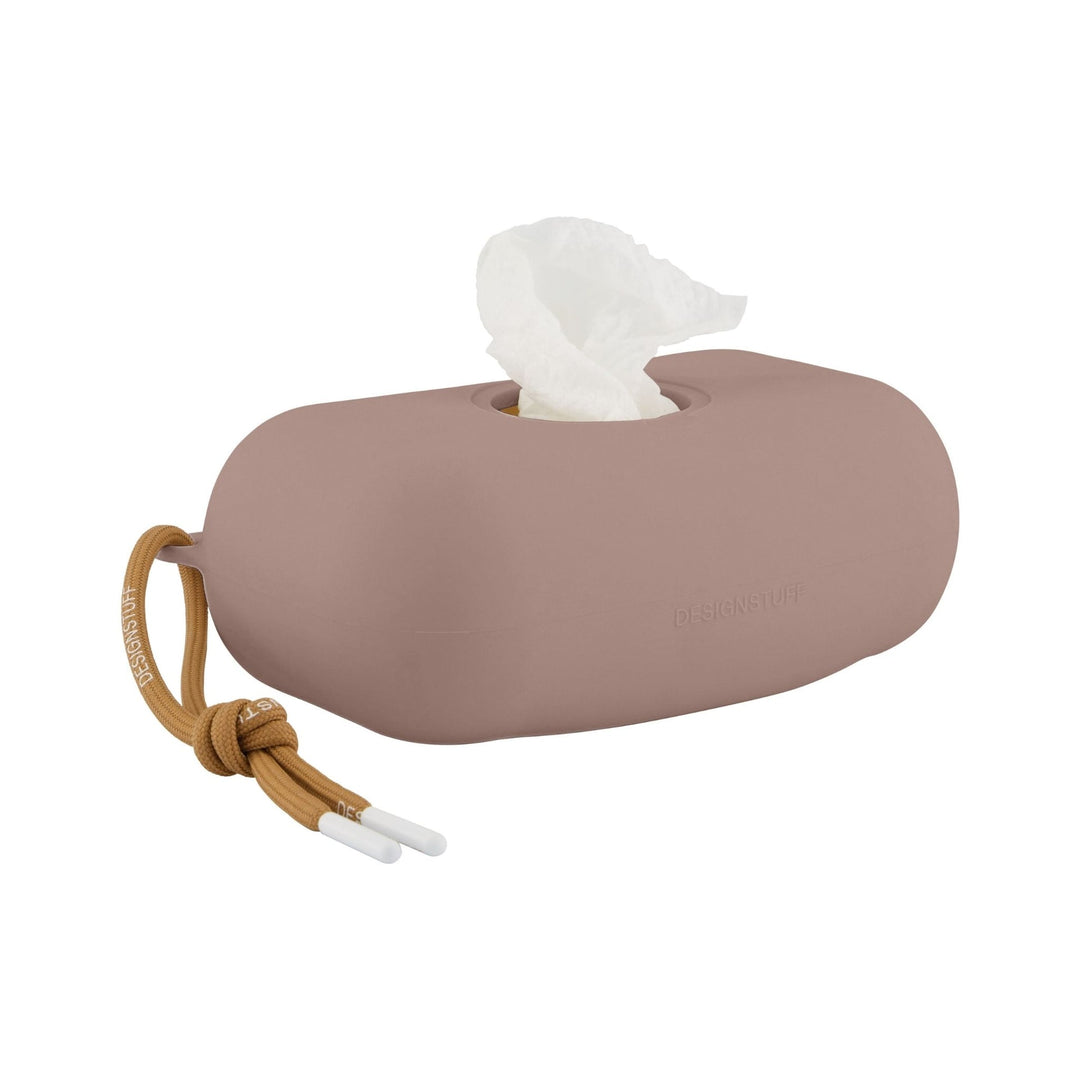 DESIGNSTUFF CUBI Wet Wipes Cover, Clay