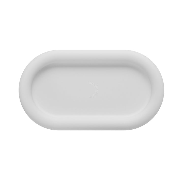 Plateau en silicone à bulles DESIGNSTUFF RUND, 22 cm, blanc