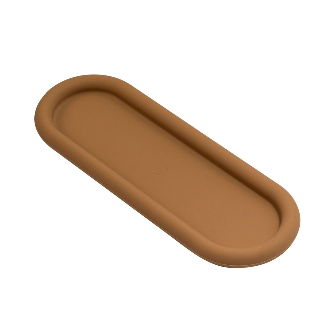 DESIGNSTUFF RUND Bubble Tray, 35cm, Camel
