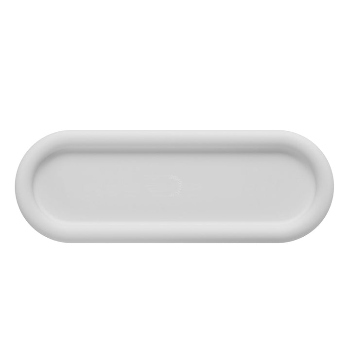 Plateau en silicone à bulles DESIGNSTUFF RUND, 35 cm, blanc