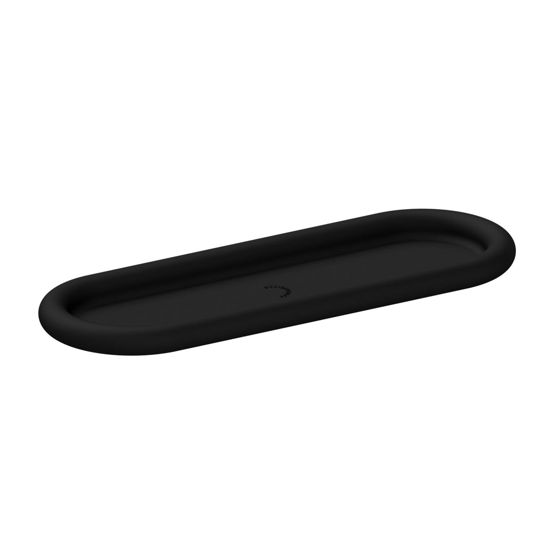 Plateau en silicone à bulles DESIGNSTUFF RUND, 35 cm, noir