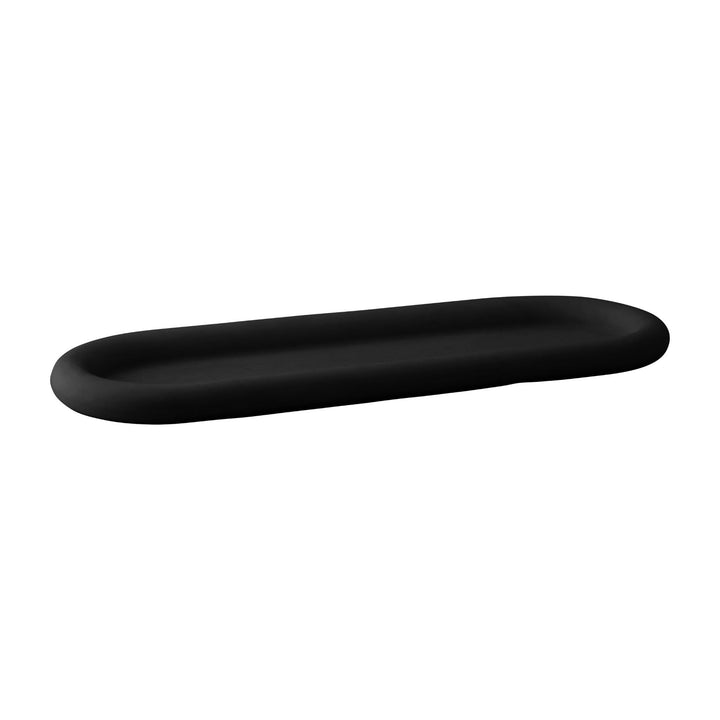 DESIGNSTUFF RUND Bubble Silicone Tray, 35cm, Black