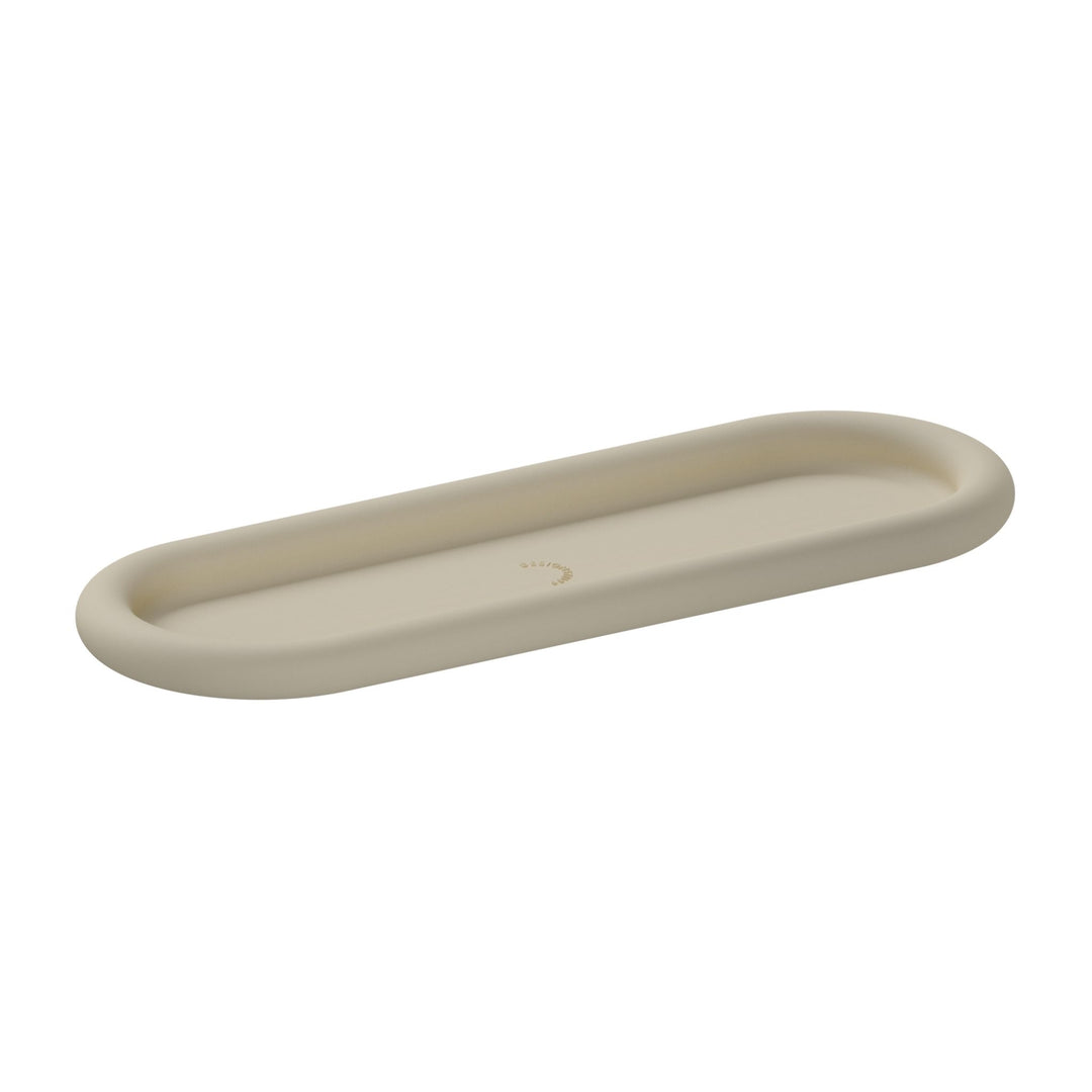 Plateau en silicone à bulles DESIGNSTUFF RUND, 35 cm, sable