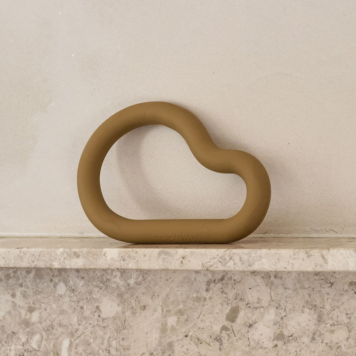 DESIGNSTUFF RUND Curve Silicone Trivet, Fern