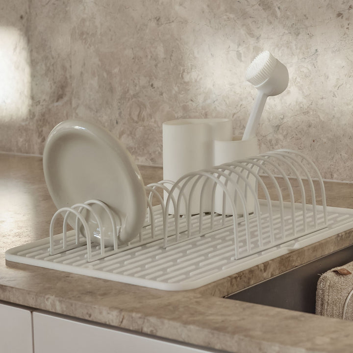 Égouttoir à vaisselle DESIGNSTUFF DRIP, blanc (lot de 2)