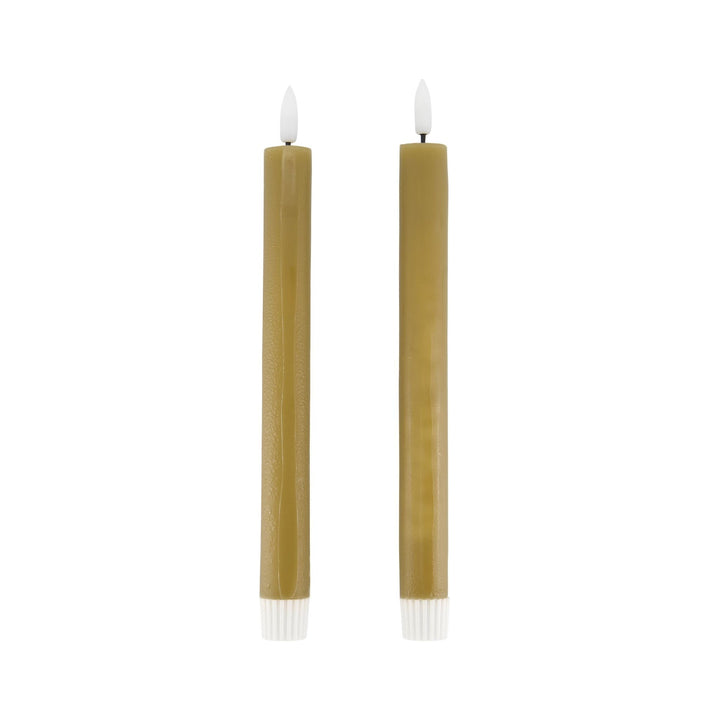 DESIGNSTUFF VIAH LED Candle, Fern (Set of 2)