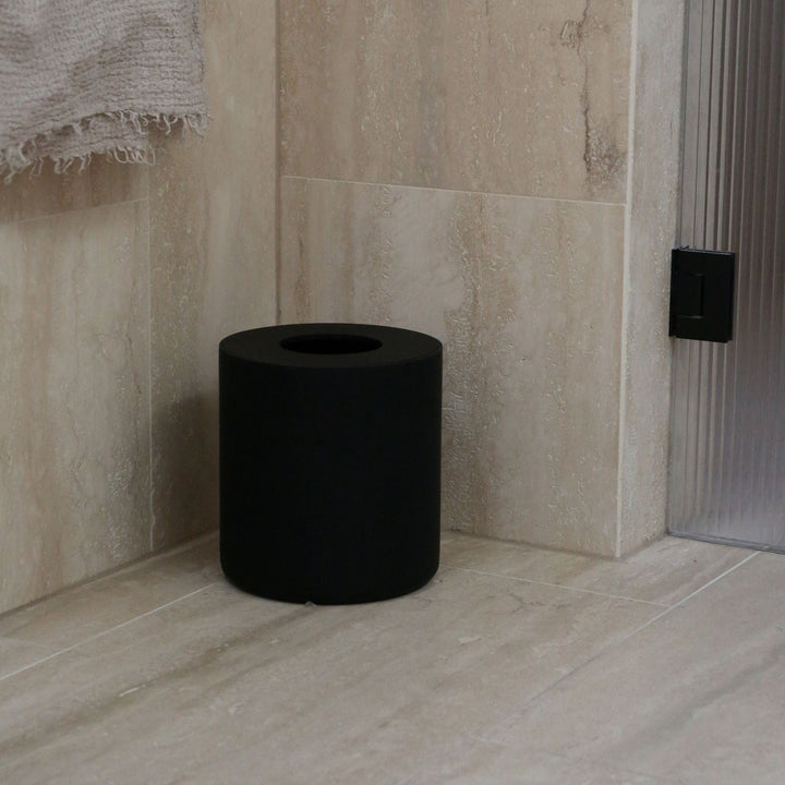 Poubelle 4L DESIGNSTUFF ARC, noir