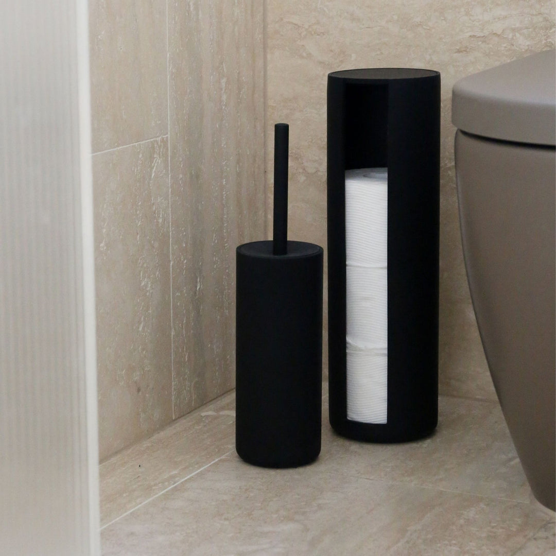 DESIGNSTUFF ARC Toilet Brush, Black