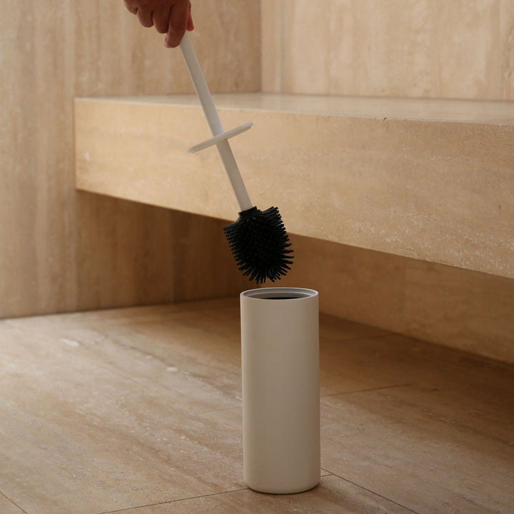 DESIGNSTUFF ARC Toilet Brush, White