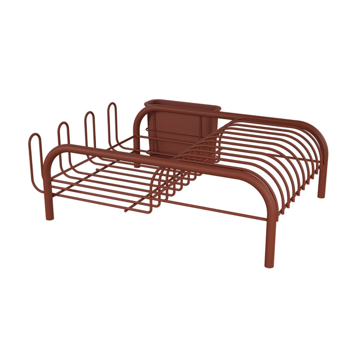 COMING SOON │ DESIGNSTUFF DRIP Curve Dish Rack, Brick