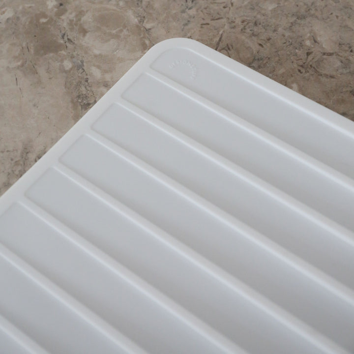 COMING SOON │ DESIGNSTUFF DRIP Sink Mat, White