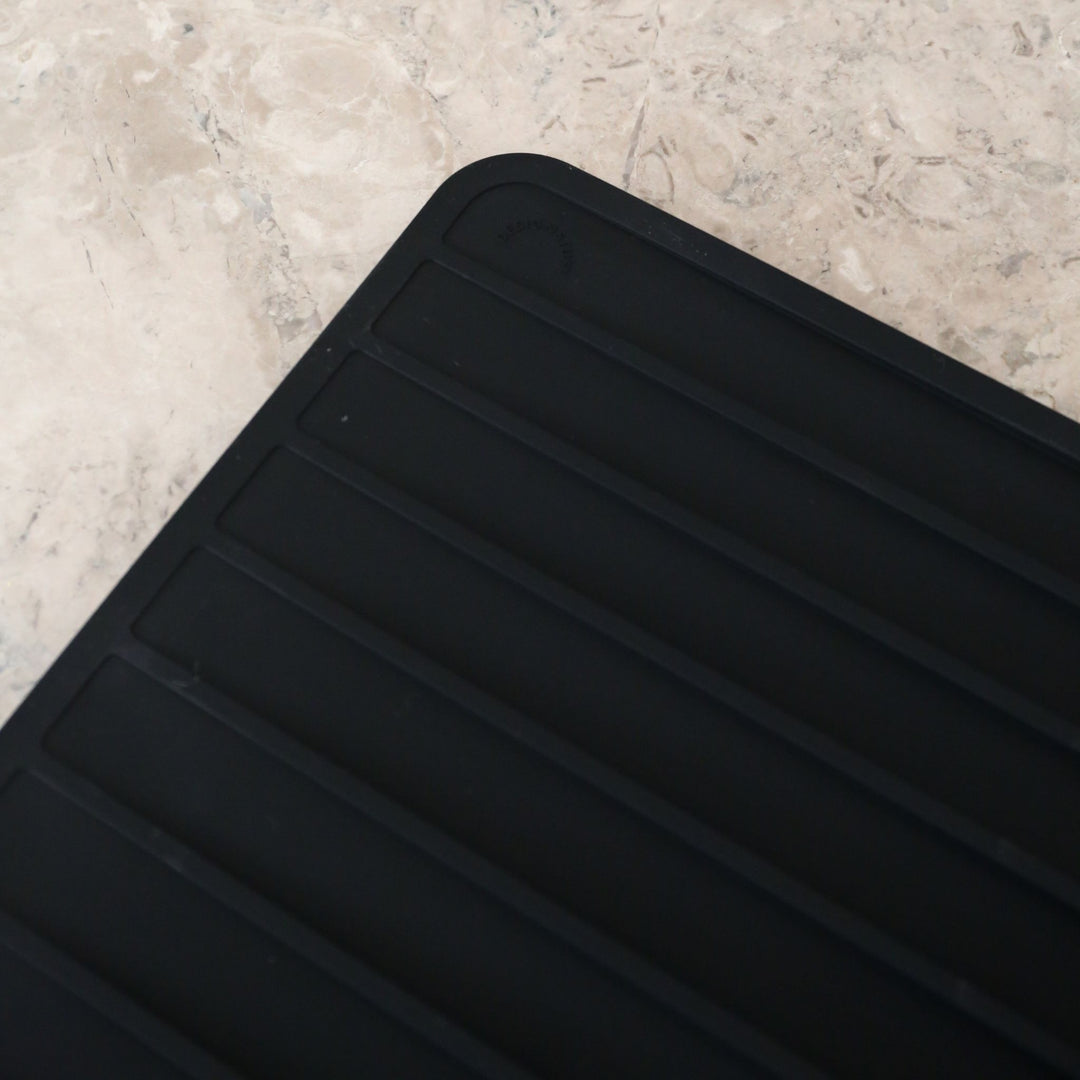 COMING SOON │ DESIGNSTUFF DRIP Sink Mat, Black