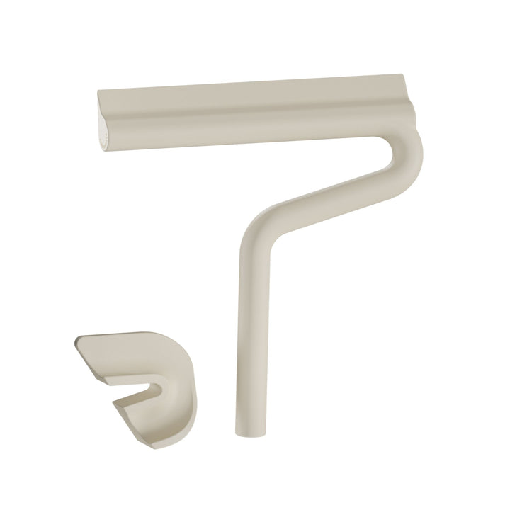 DESIGNSTUFF CURV Duschablage, Silikon/Selbstklebend, Schwarz