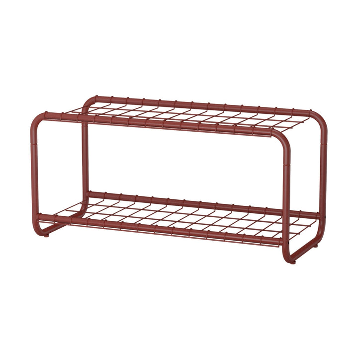 DESIGNSTUFF FORMA Shoe Rack, Brick