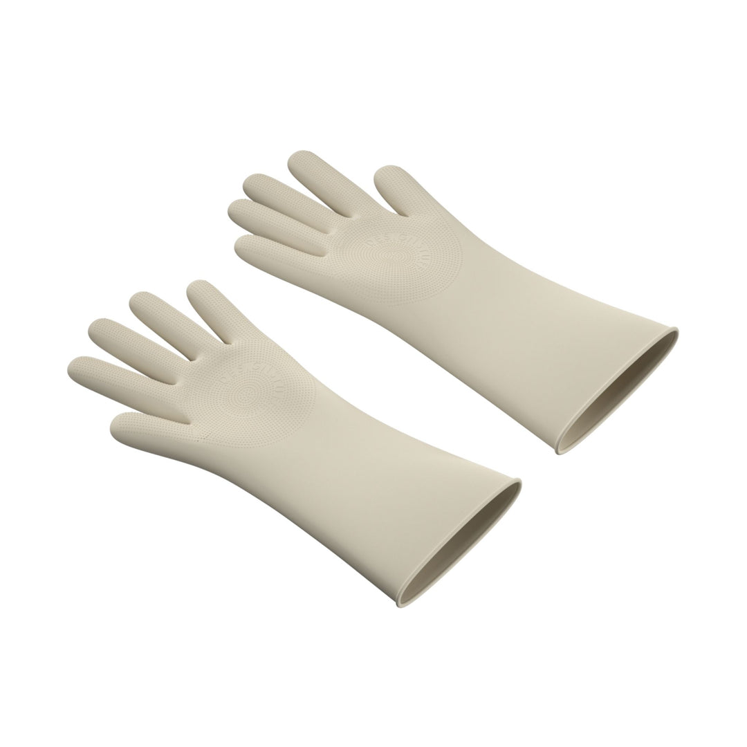 DESIGNSTUFF ETTA Hanf Gesprenkelt Schwamm, Schwarz (2er-Set)