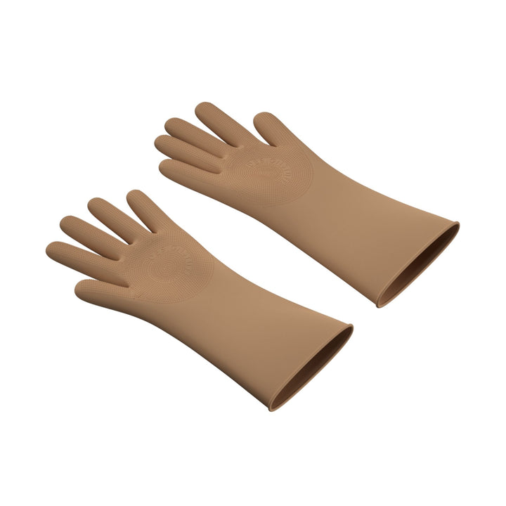 COMING SOON │ DESIGNSTUFF ETTA Silicone Dish Gloves, Camel