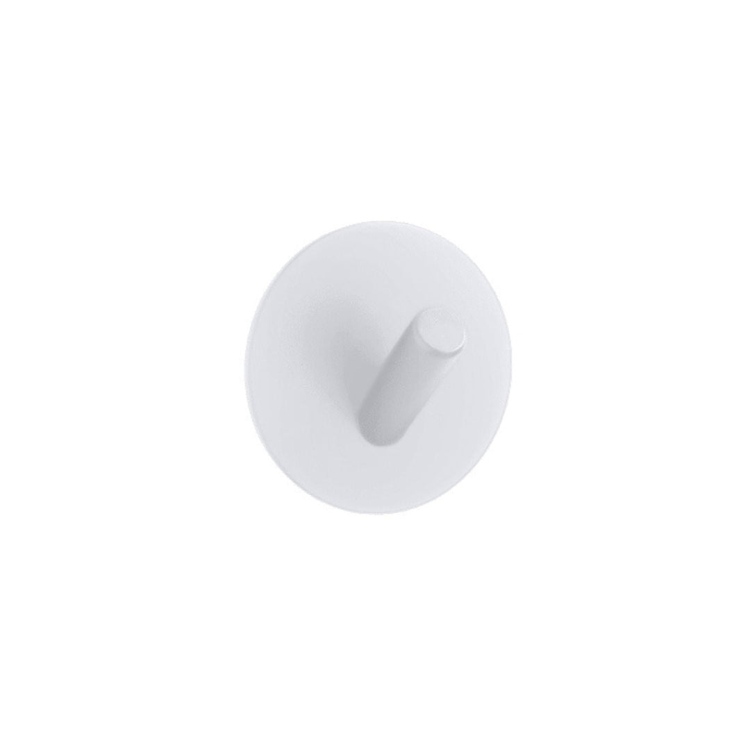 DESIGNSTUFF Hook Self-Adhesive, White (Set of 3)