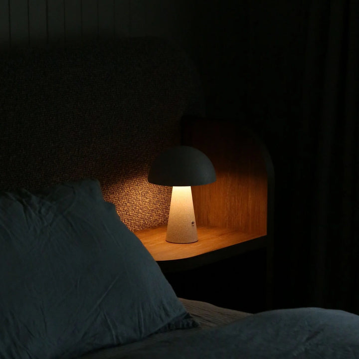 DESIGNSTUFF LUME Loui Portable Table Lamp, Sand