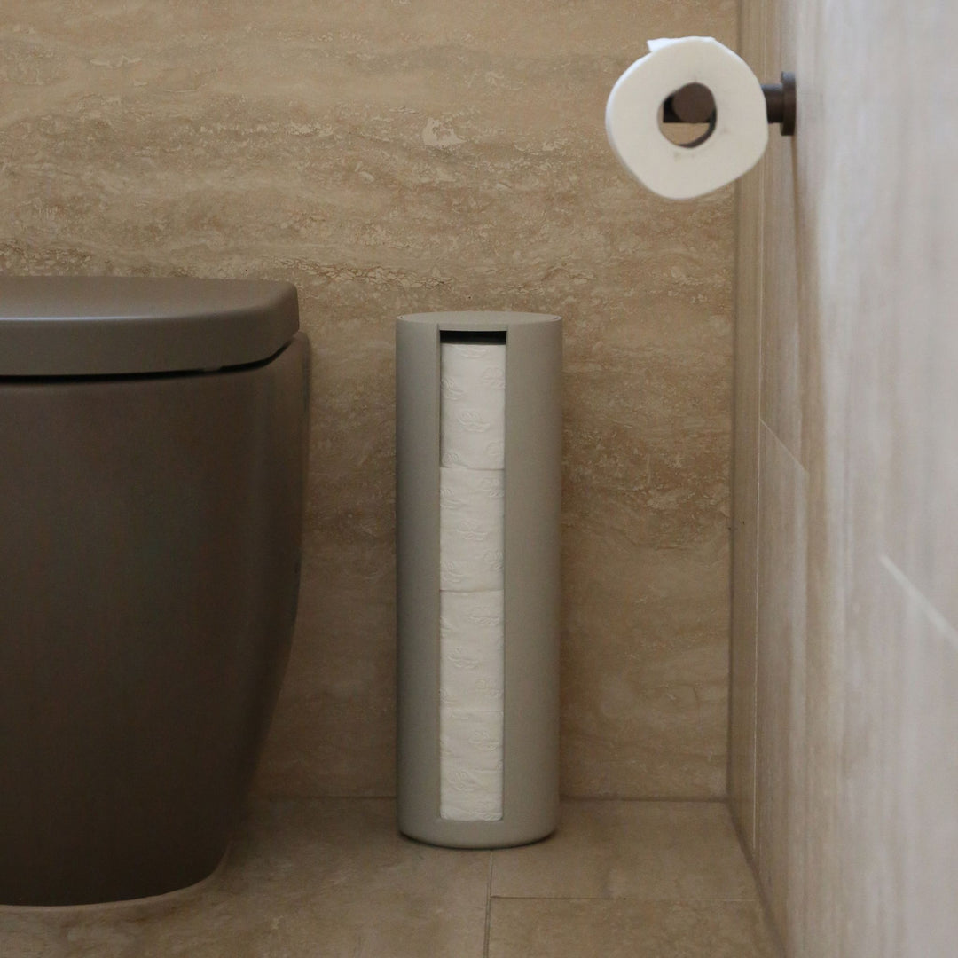 Porte-rouleau de papier toilette DESIGNSTUFF ARC, noir