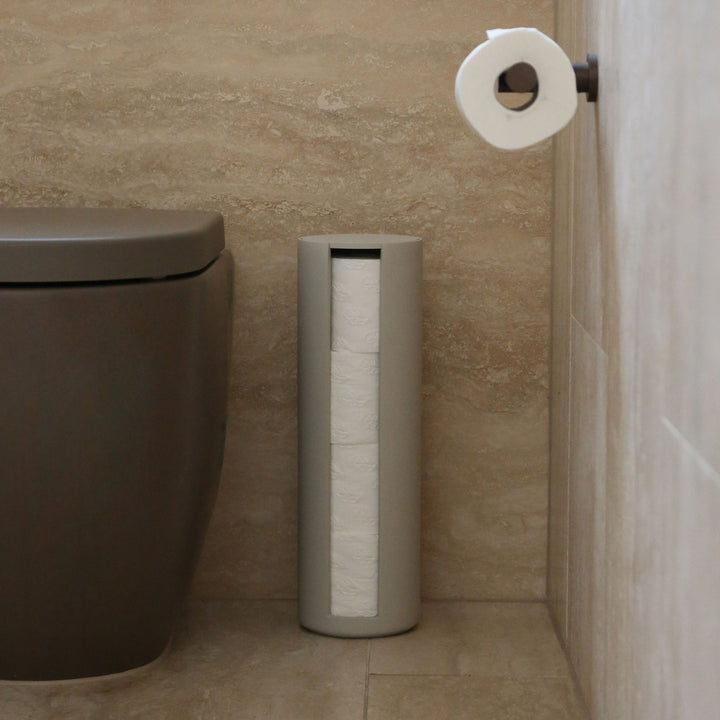 Porte-rouleau de papier toilette DESIGNSTUFF ARC, noir