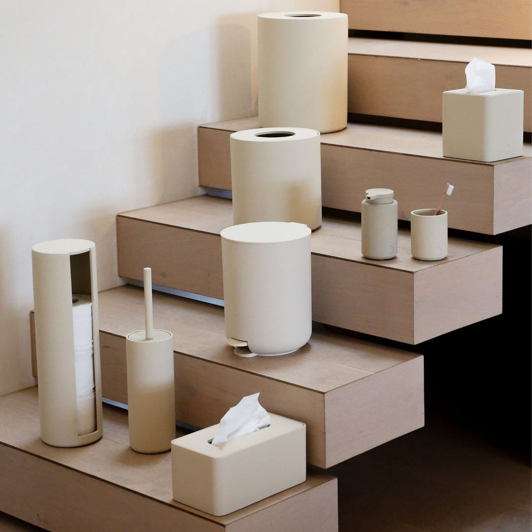 DESIGNSTUFF ARC Rectangle Tissue Box, Sand